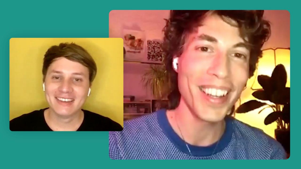 Benjamin Teske von „Strawberry Bubblegums“ (NDR) im Shelfie Shelfd